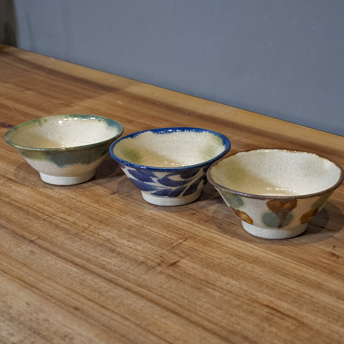 Small Makai Bowl Set from Okinawa (4 pieces)