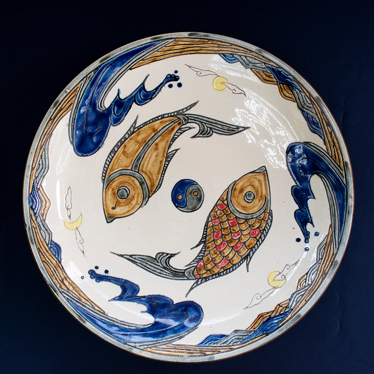 Shakunisunzara: Large Okinawan Japanese Dish