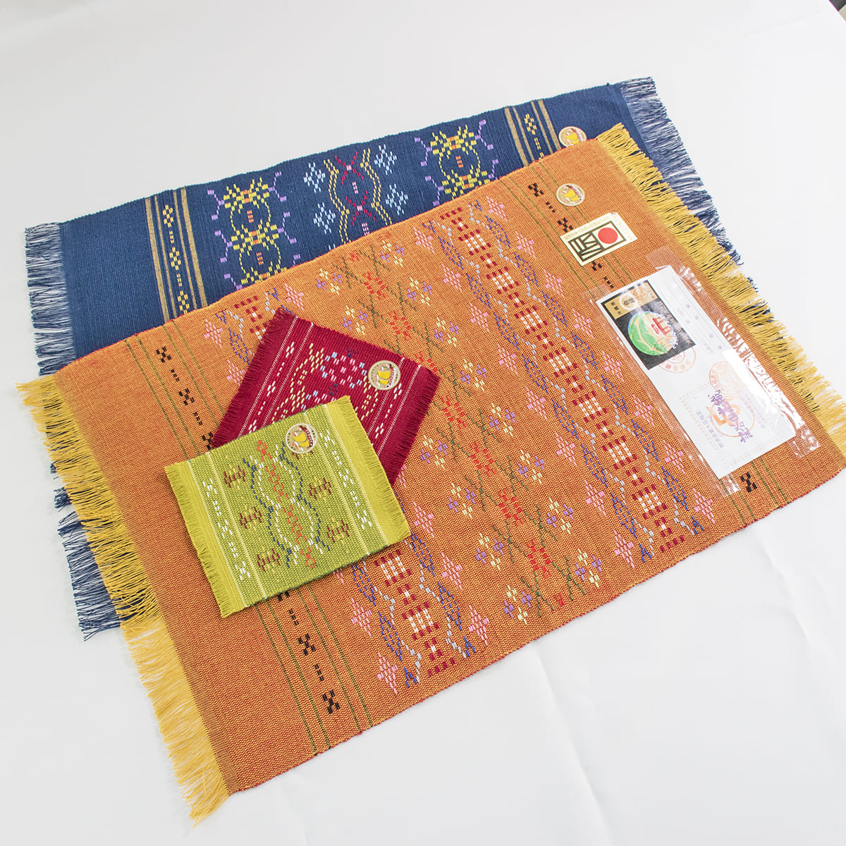 Hanaori Small Table Center (Dining Mat) & Coaster【set of 2 for each】