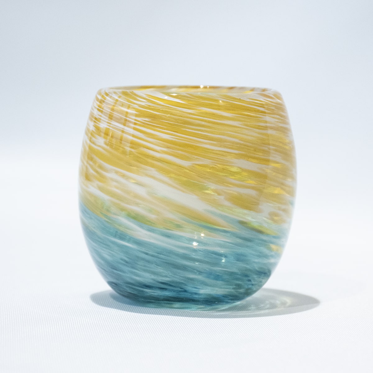 Barrel Shaped Glass - Deep Sea Series (set of 2)
