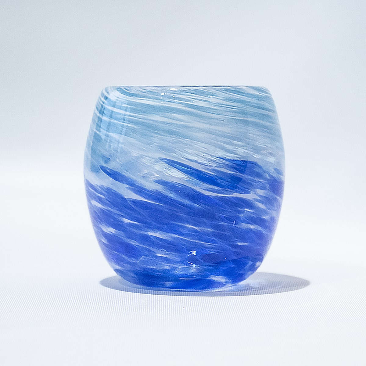 Barrel Shaped Glass - Deep Sea Series (set of 2)