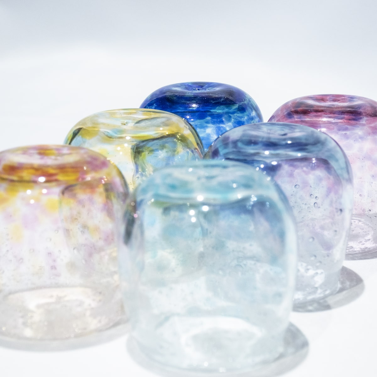 Barrel Shaped Glass - Awanami Series (set of 2)