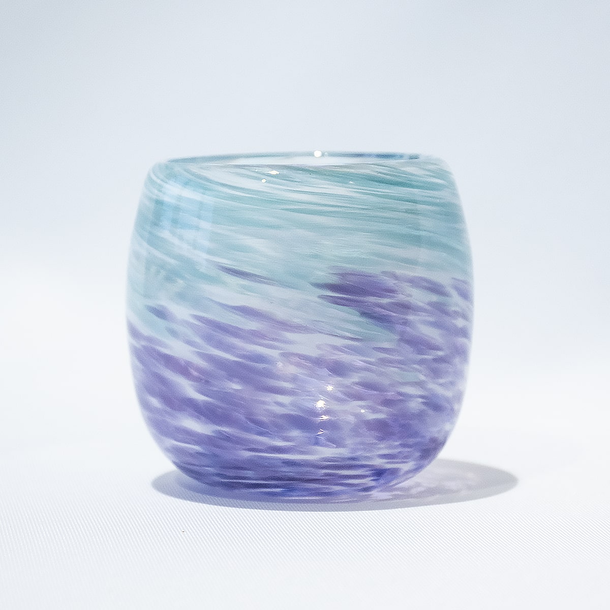 Barrel Shaped Glass - Deep Sea Series (set of 2)