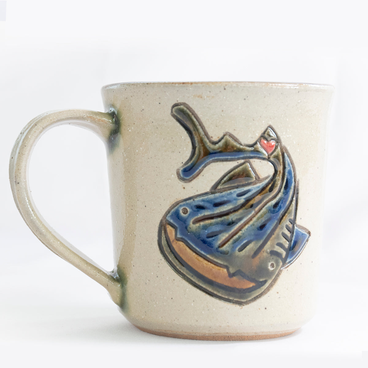 Handmade Japanese Mug from Okinawa (2 pieces)