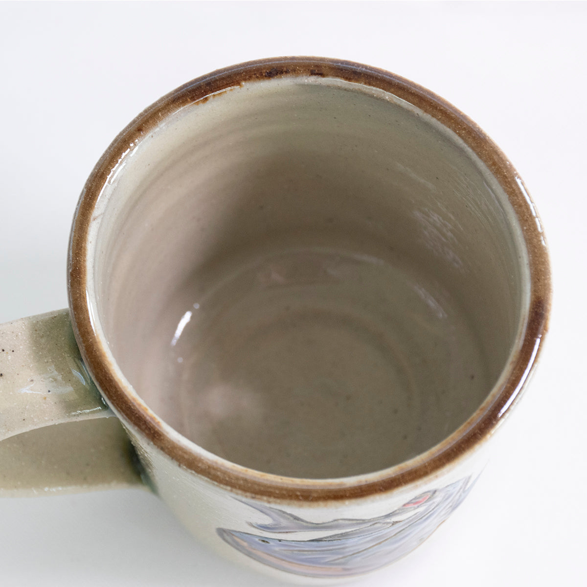 Handmade Japanese Mug from Okinawa (2 pieces)
