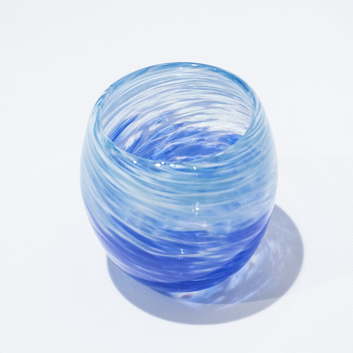 Barrel Shaped Glass - Deep Sea Series (set of 2)