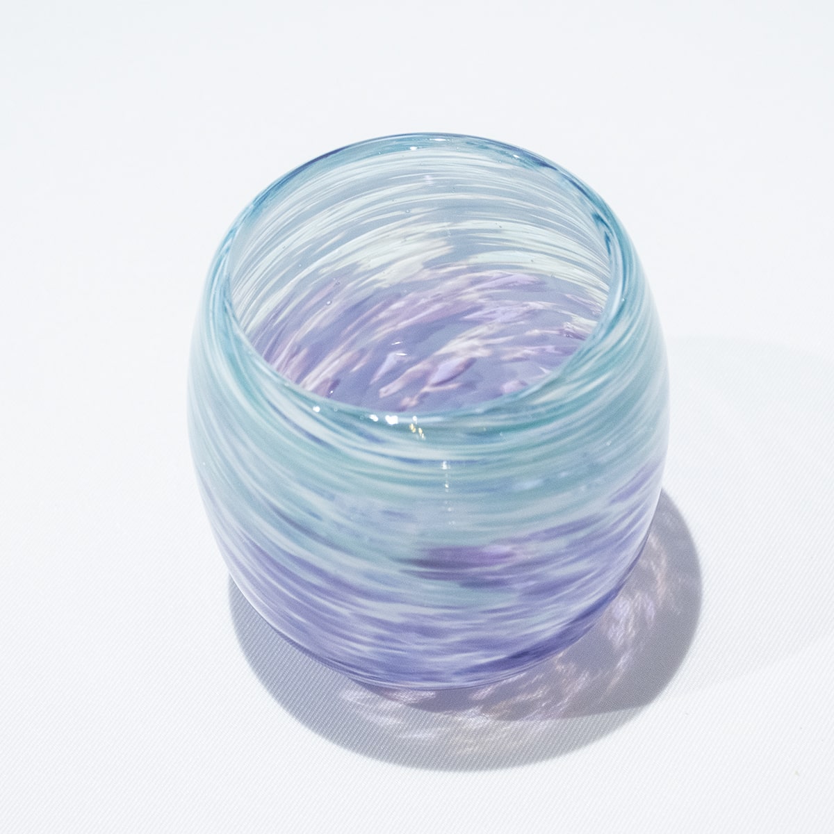Barrel Shaped Glass - Deep Sea Series (set of 2)