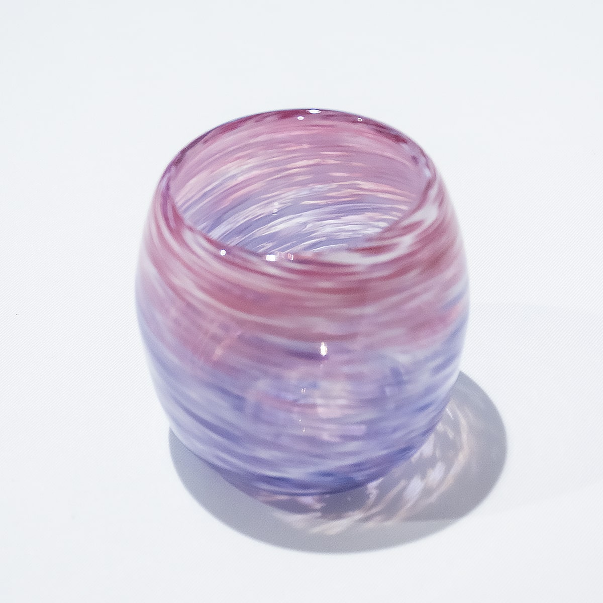 Barrel Shaped Glass - Deep Sea Series (set of 2)