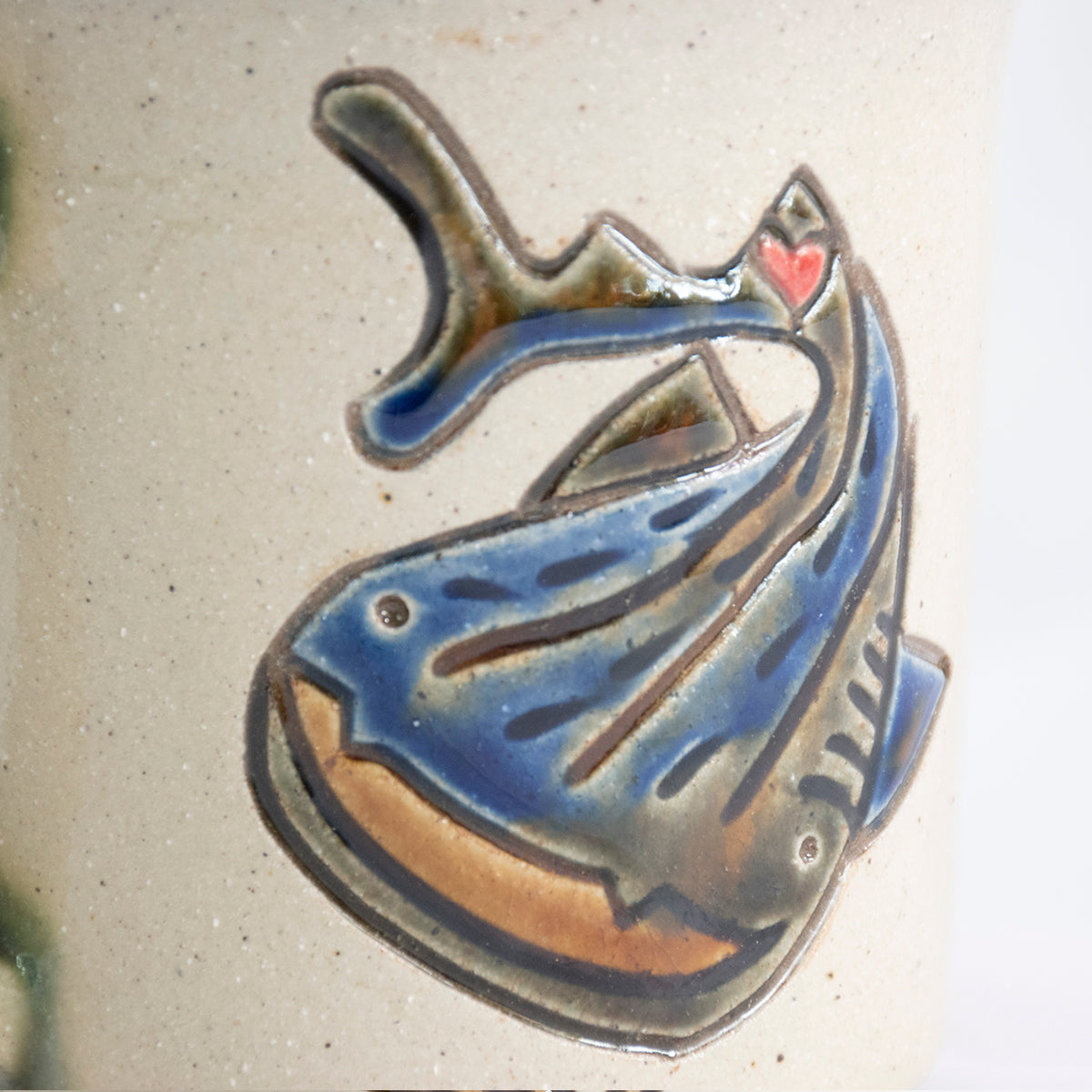 Handmade Japanese Mug from Okinawa (2 pieces)