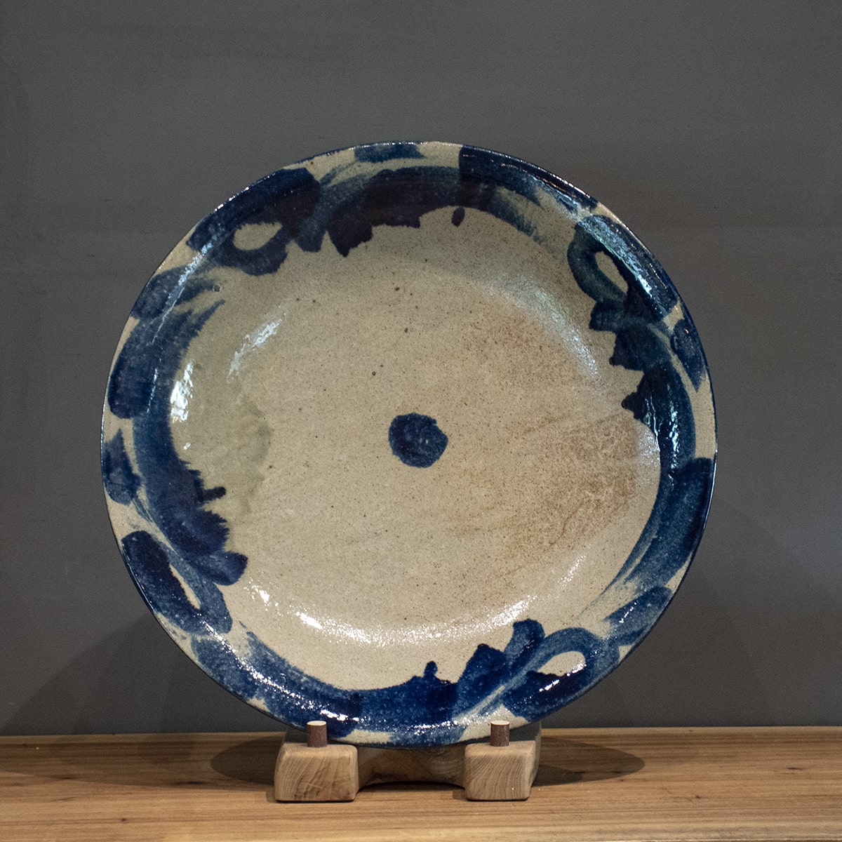 Sehr großer Teller von Kyoshi Matsuda (einzigartig)