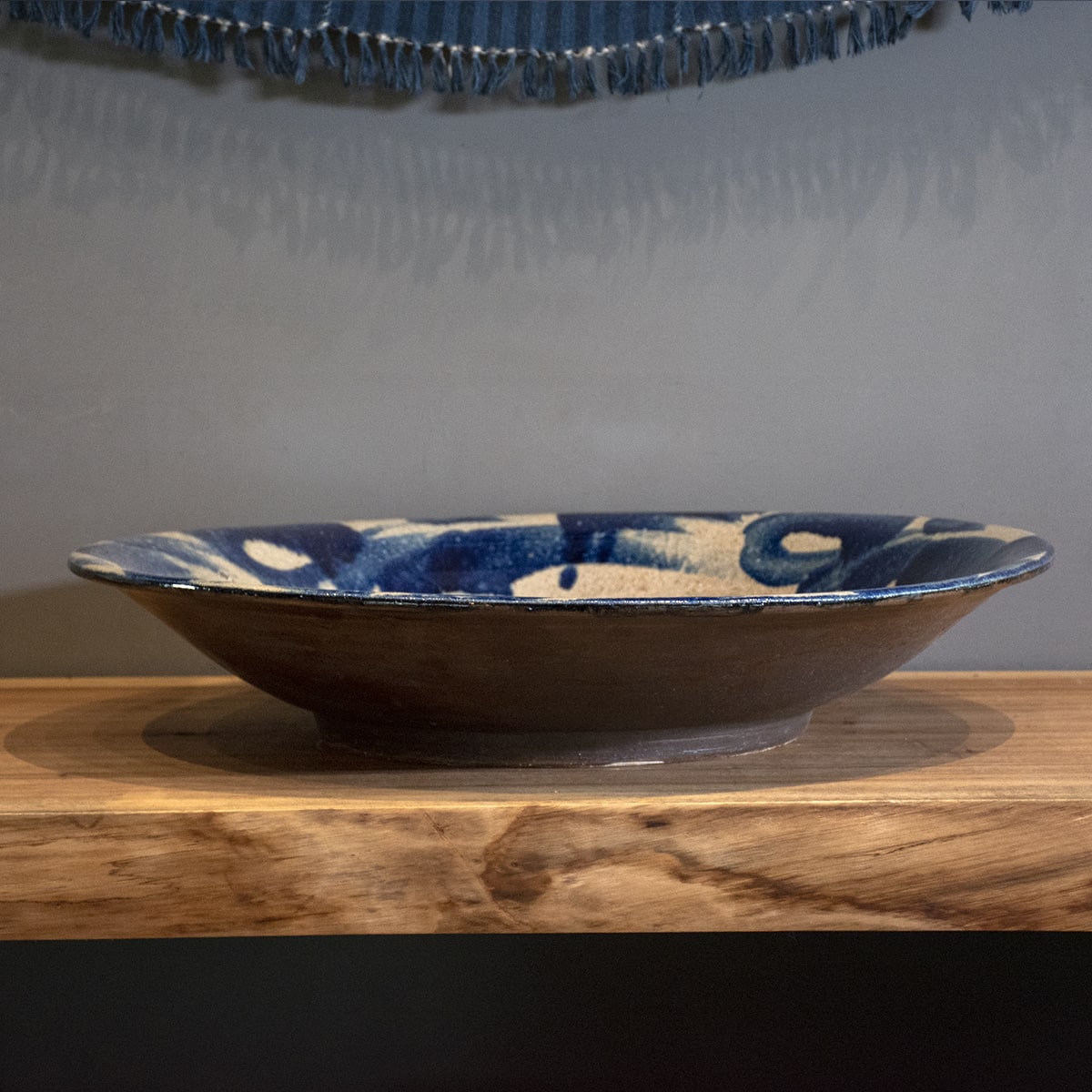 Sehr großer Teller von Kyoshi Matsuda (einzigartig)