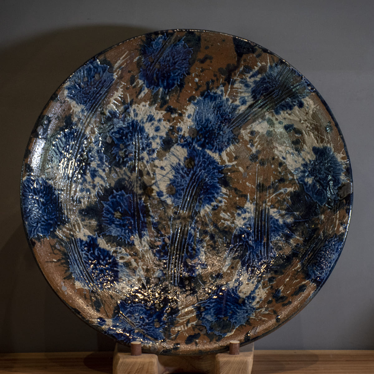 Extra Large Dish by Kyoshi Matsuda (one-of-kind)