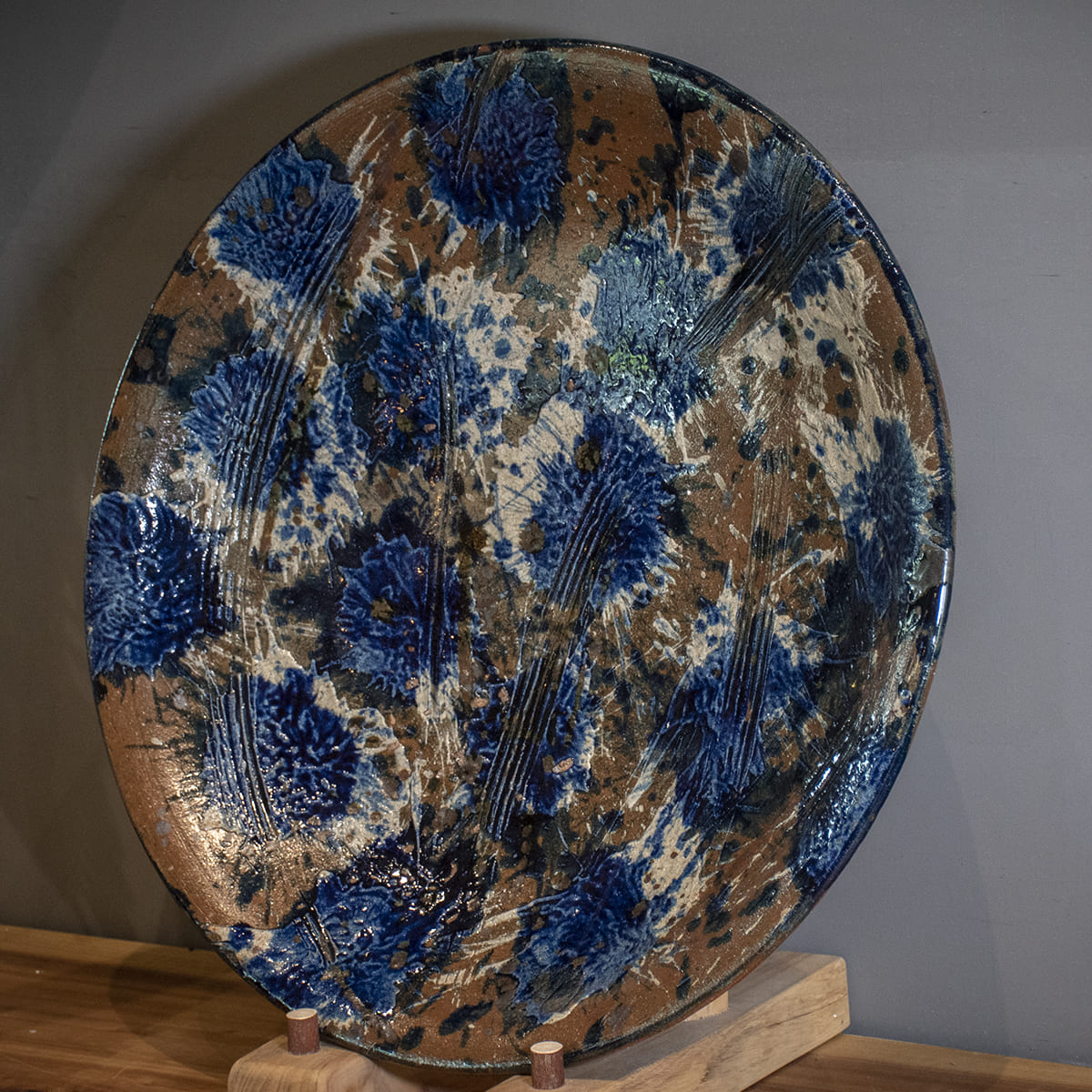 Extra Large Dish by Kyoshi Matsuda (one-of-kind)