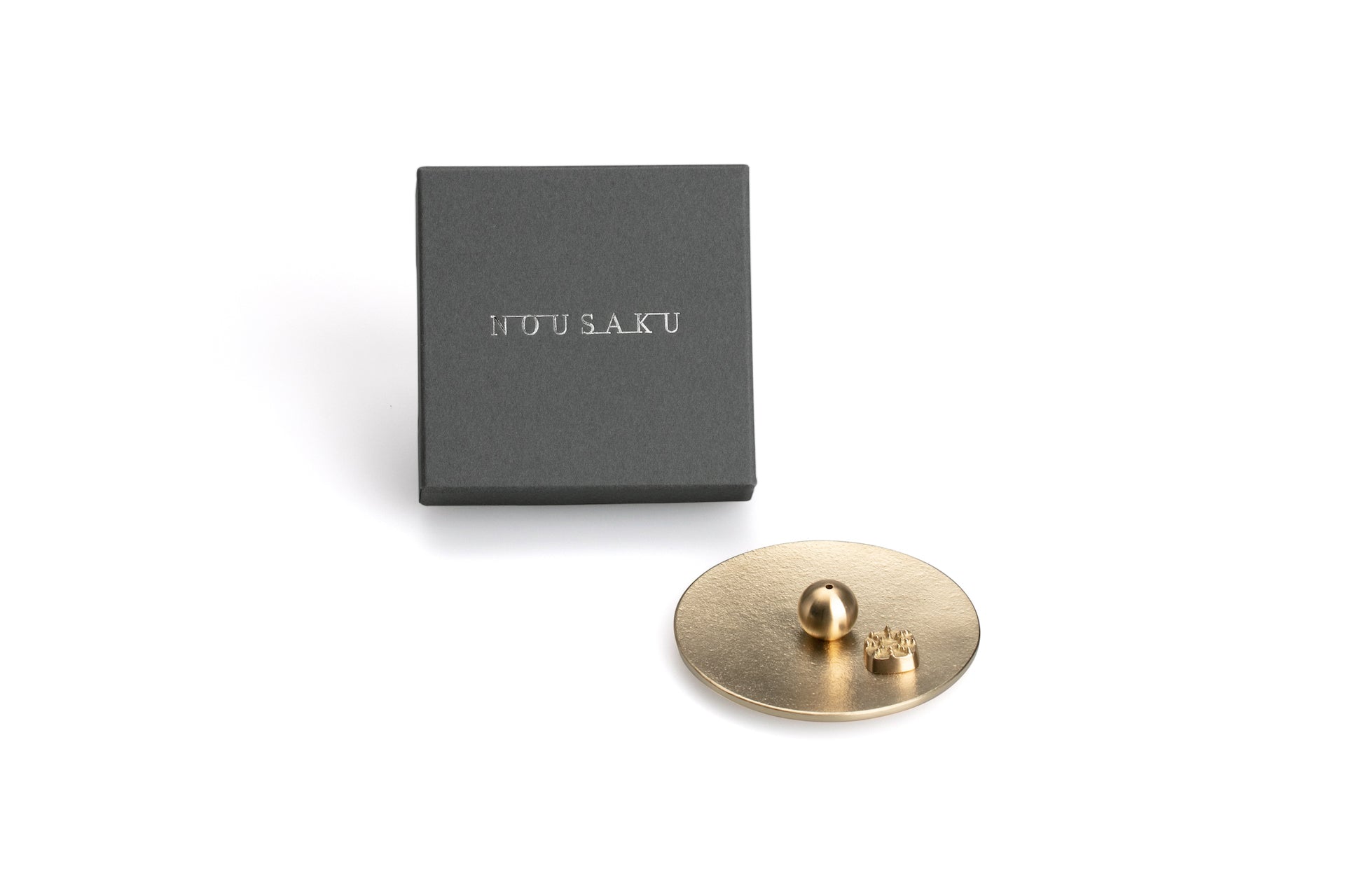 Round Brass Incense Stand – Nousaku