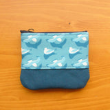 Load image into Gallery viewer, Pattern Design Mini Pouch &quot;Seagulls&quot;