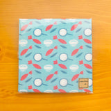 Load image into Gallery viewer, Japanese Fish-Patterned Handkerchief - Minahomi Design