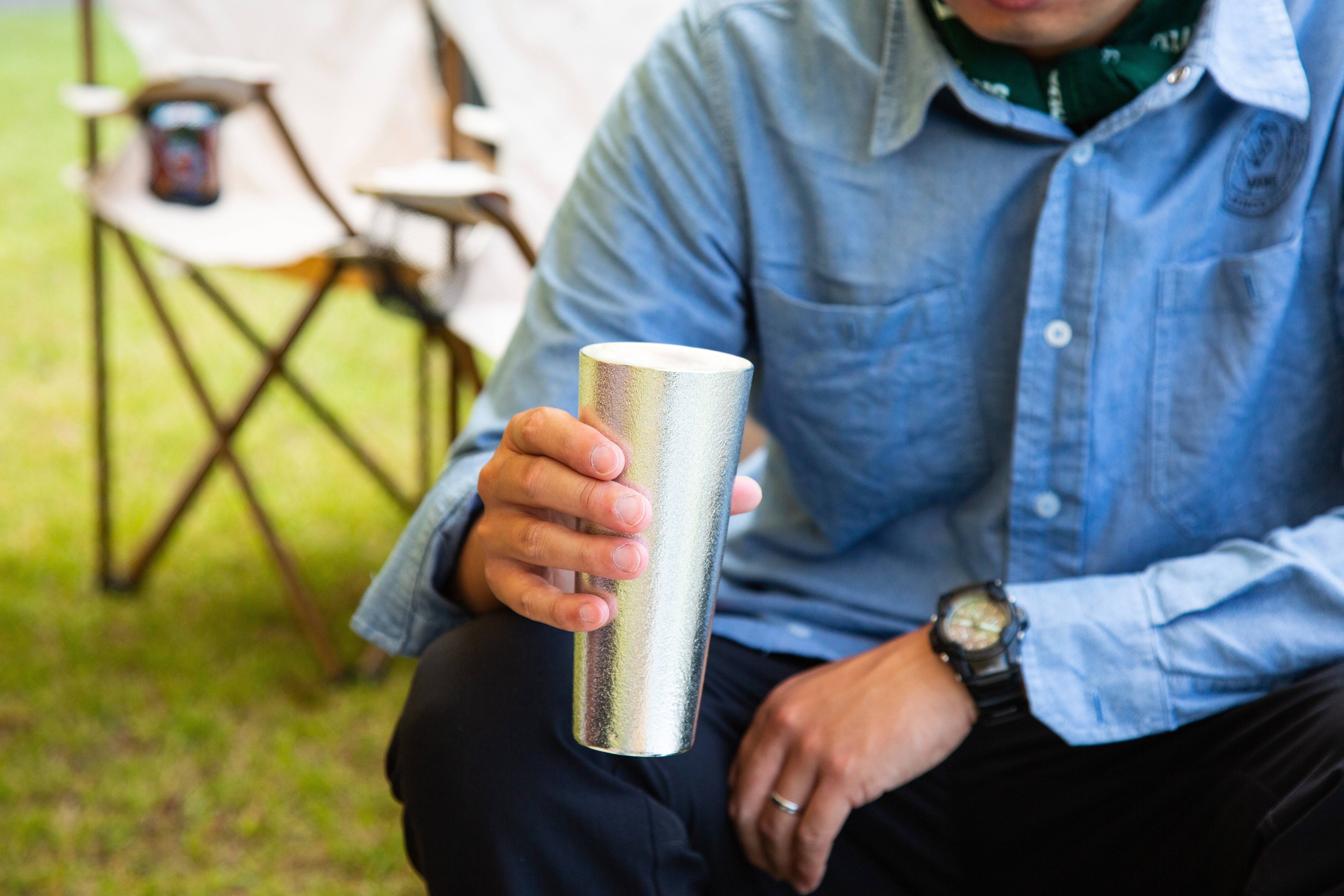 Tin Beer Cup - L - Nousaku