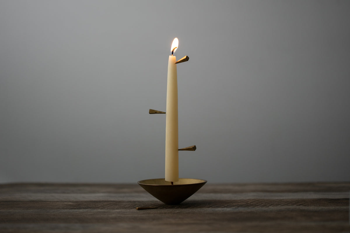 邦楽 Candle 99230 Bamboo Soy Candle With Full Color Label - Hit