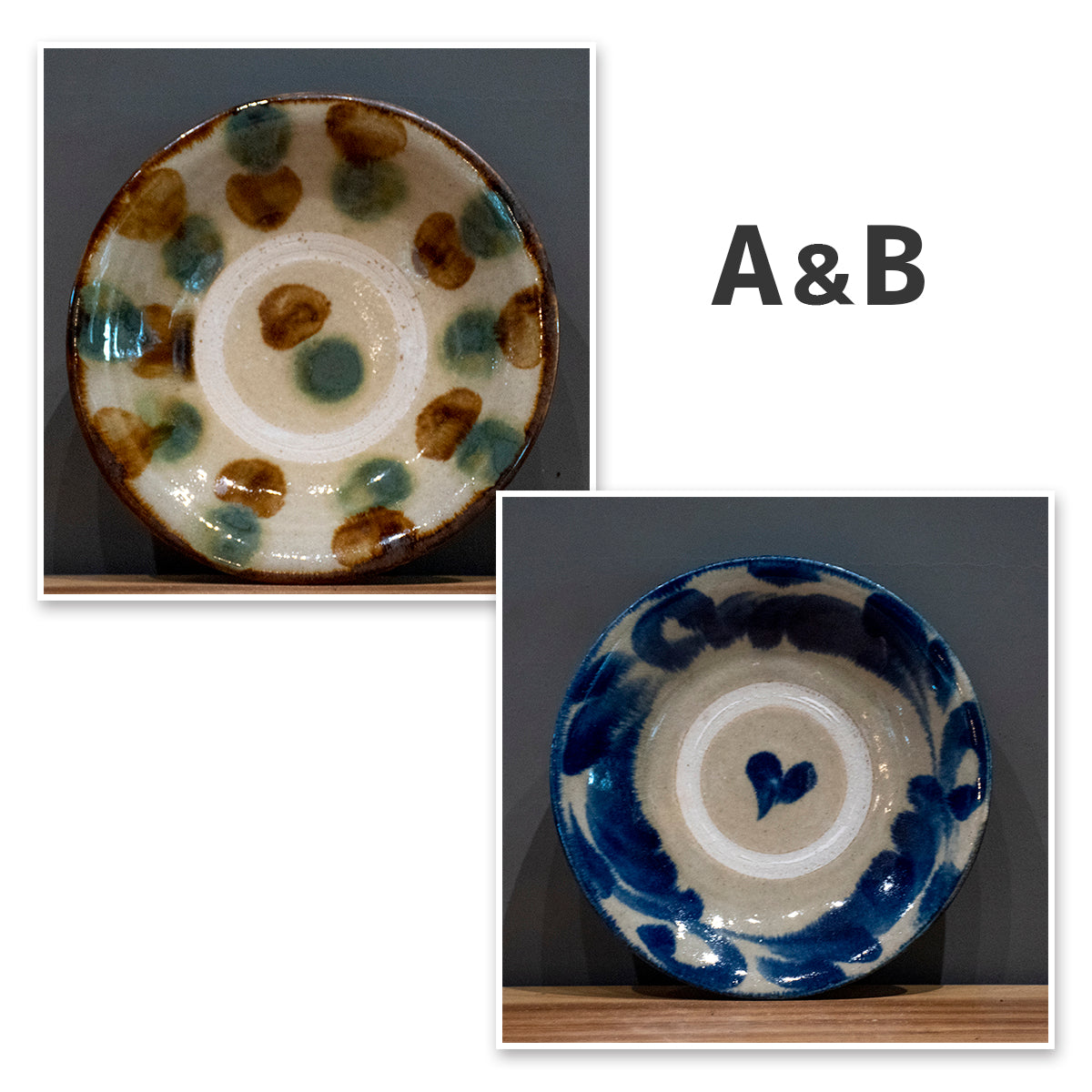 Handmade Dish from Okinawa (2 pieces)