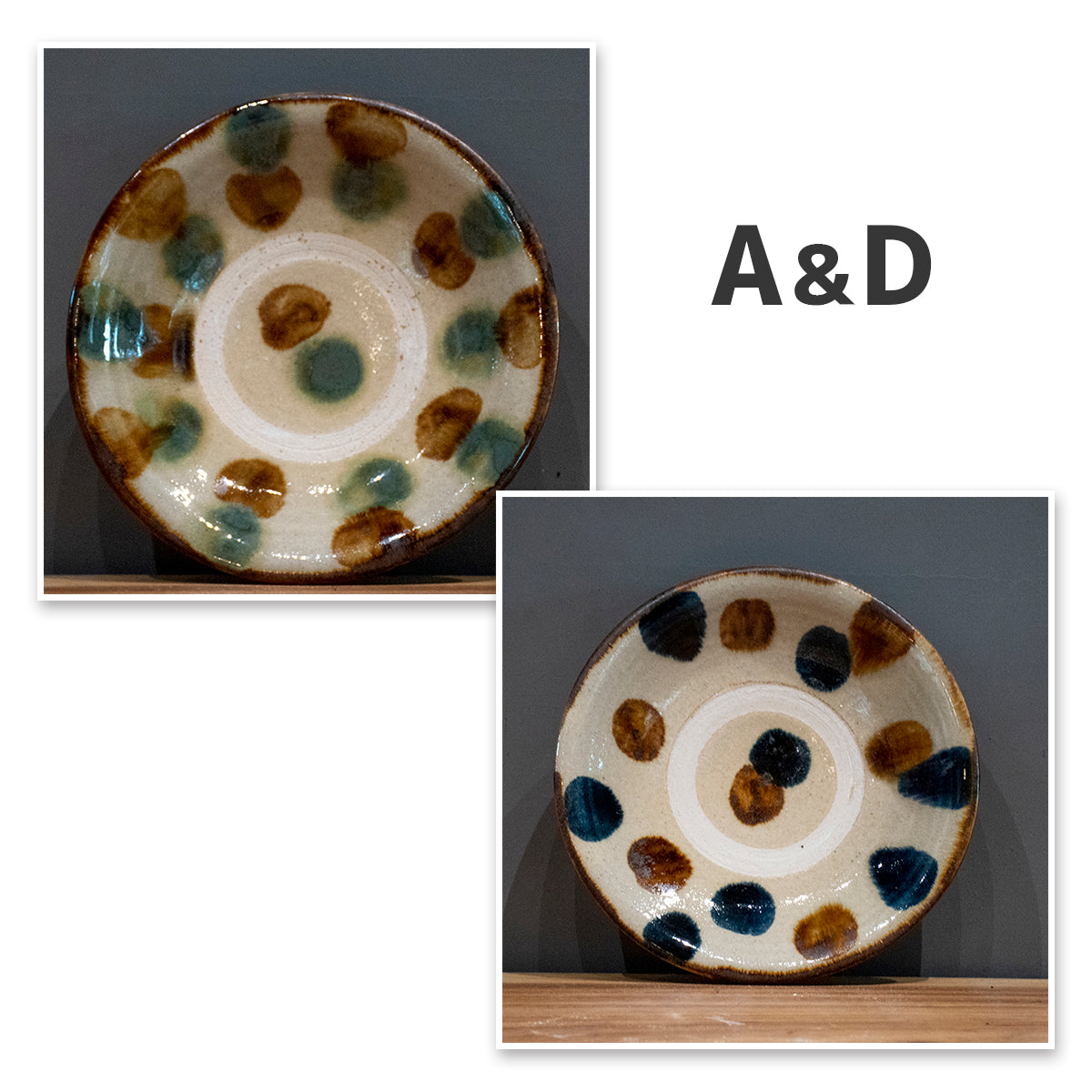 Handmade Dish from Okinawa (2 pieces)