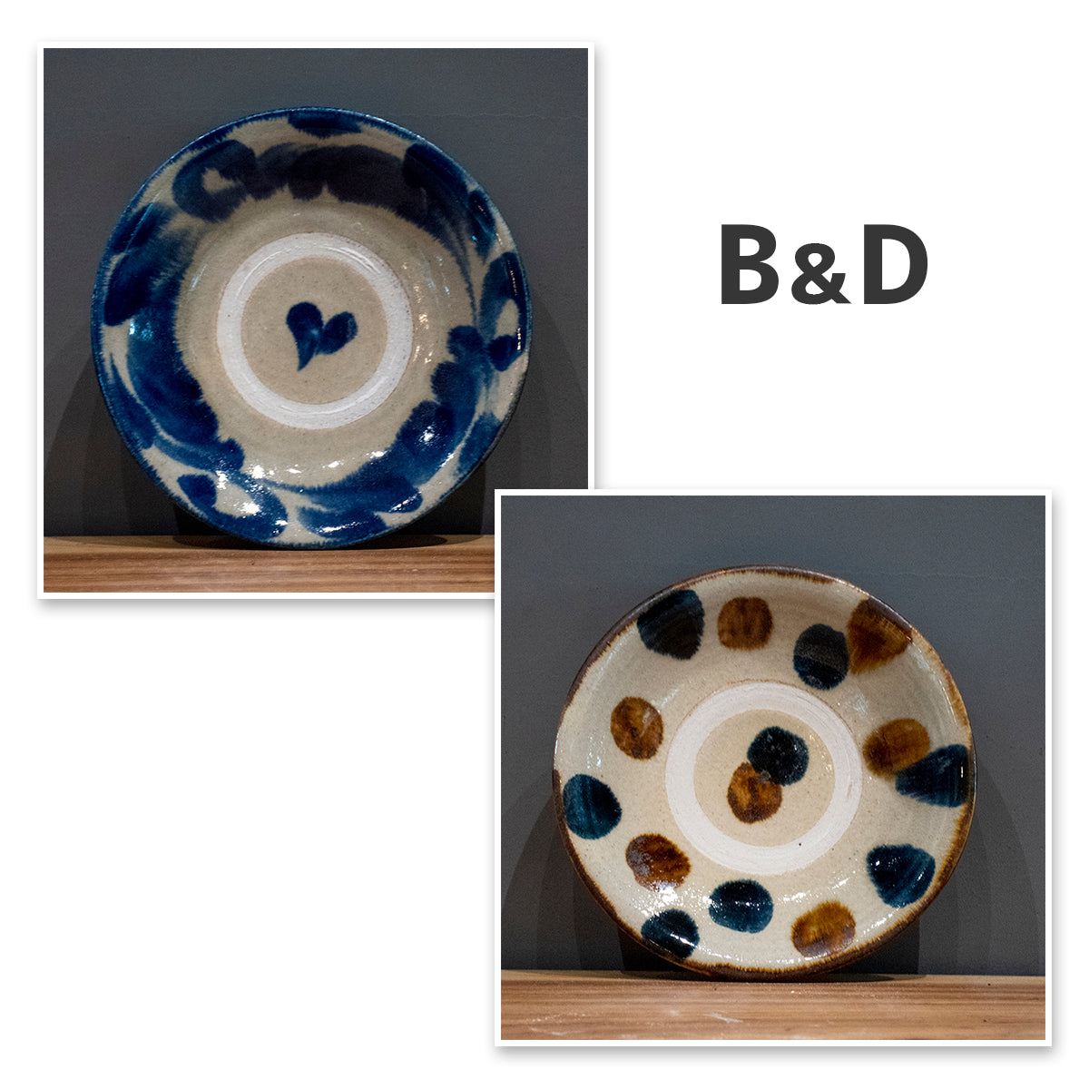 Handmade Dish from Okinawa (2 pieces)