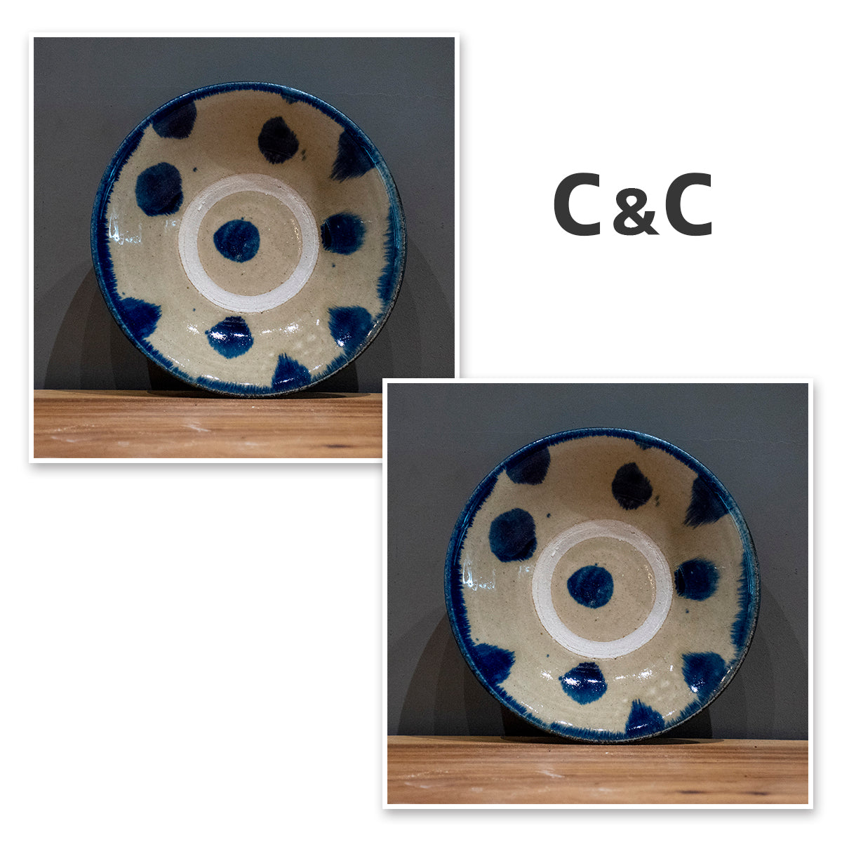 Handmade Dish from Okinawa (2 pieces)