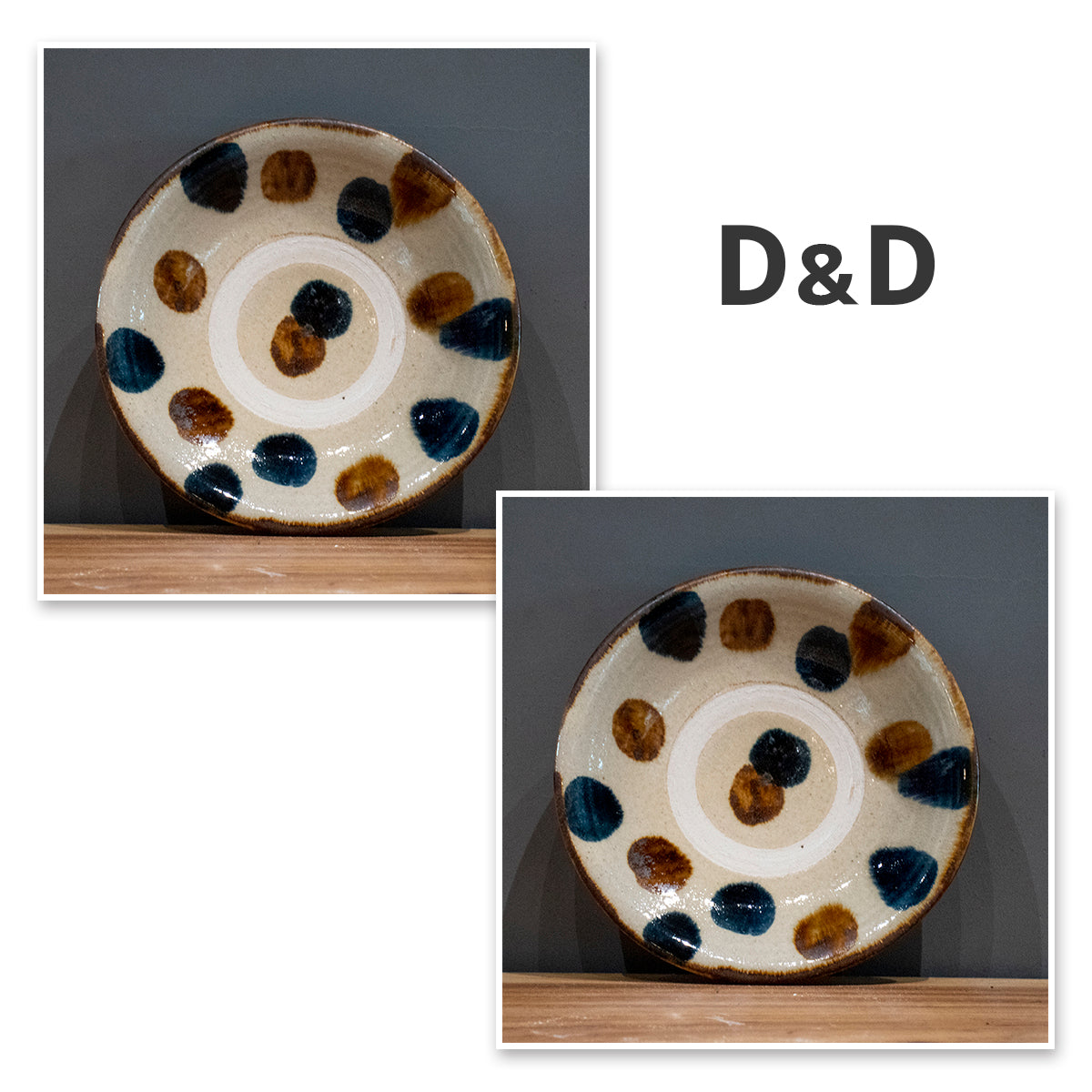 Handmade Dish from Okinawa (2 pieces)