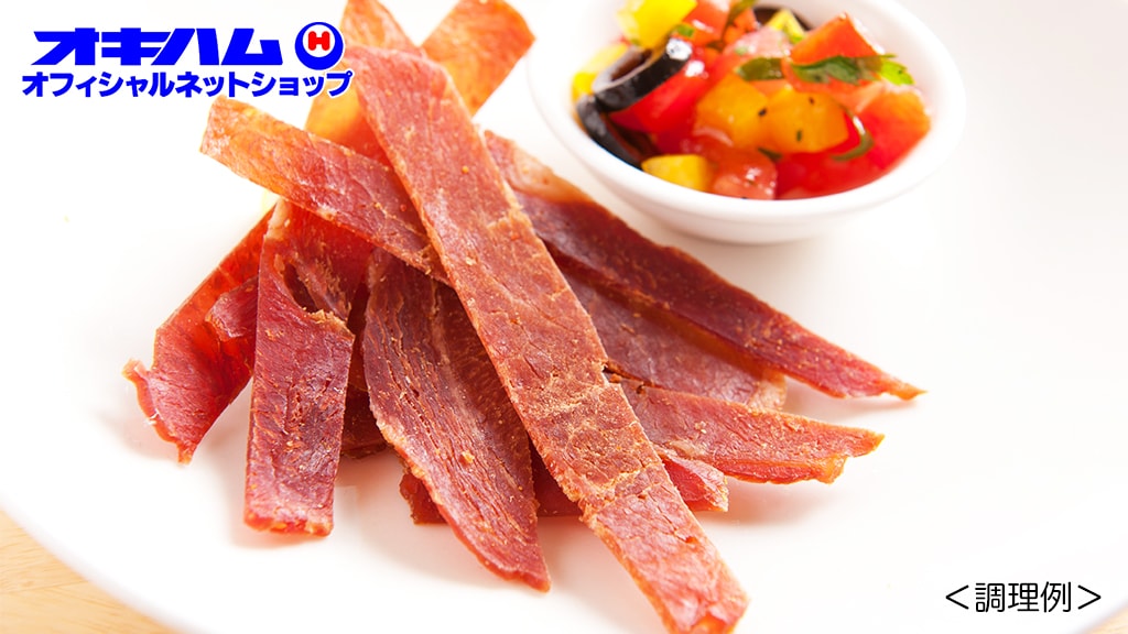 Okinawa Schweine-Jerky-Set + Okinawa Shikuwasa