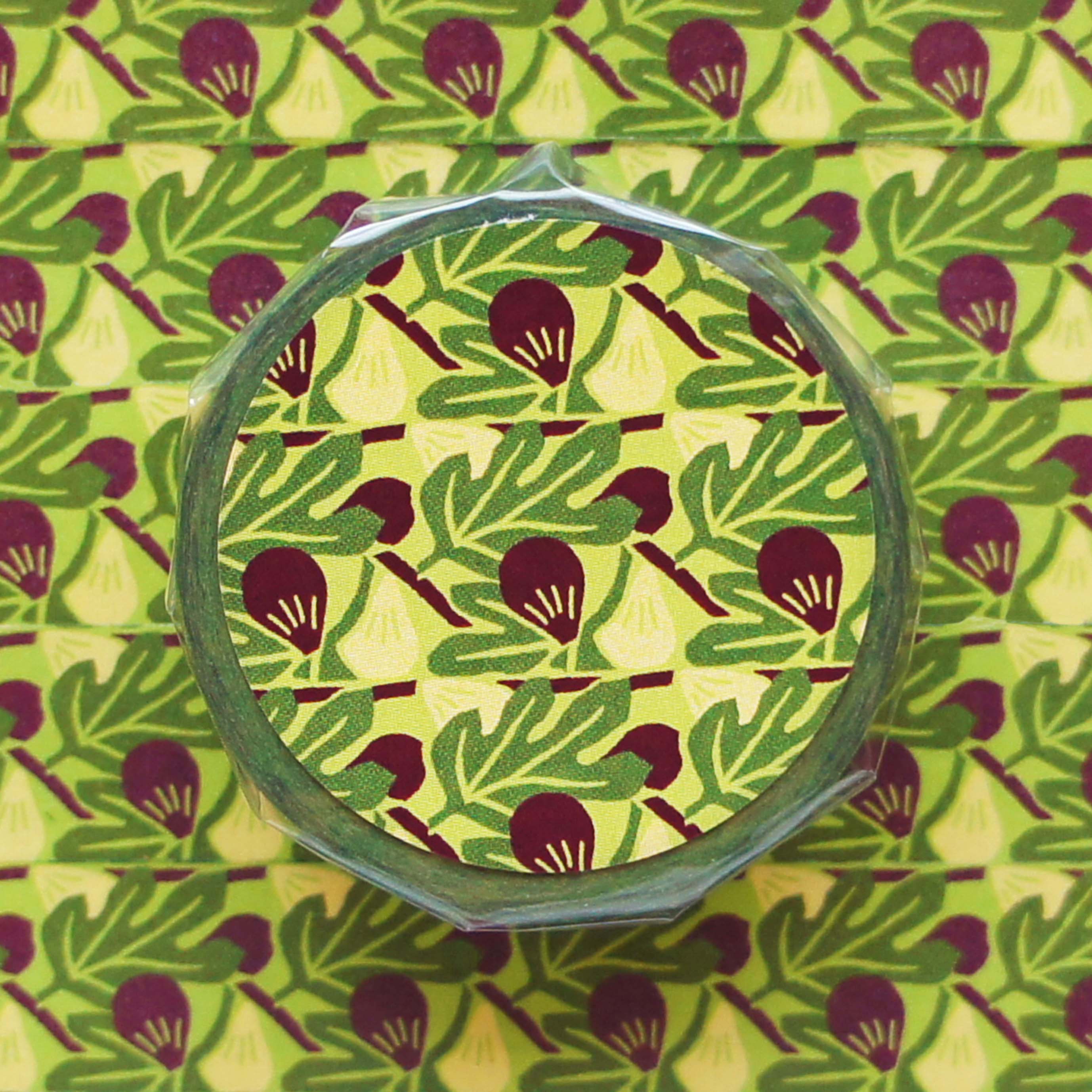 Pattern Masking Tape "Fig"