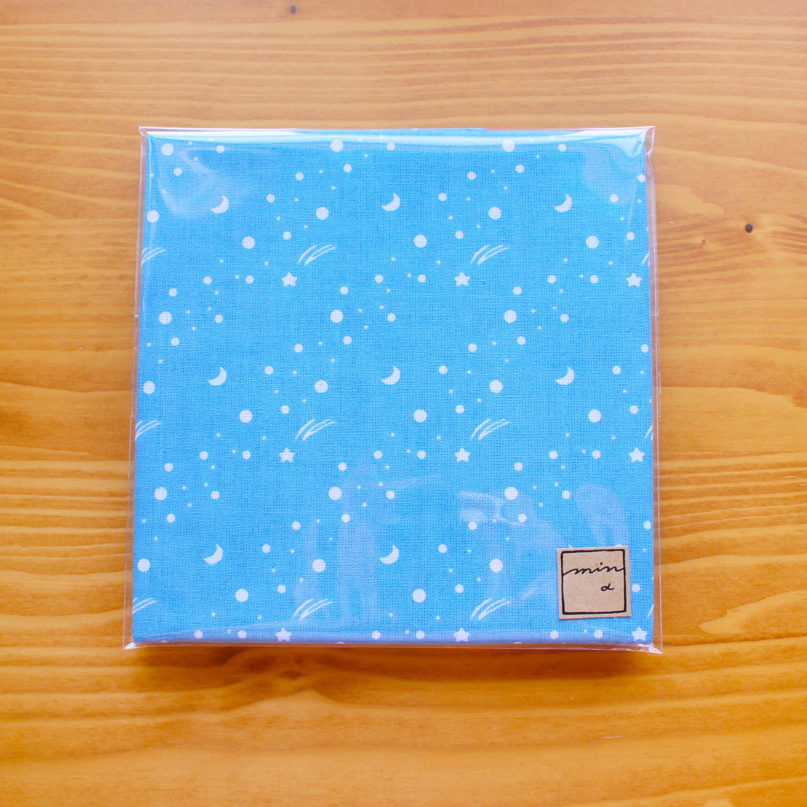 Japanisches Hellblaues Taschentuch - Minahomi Design