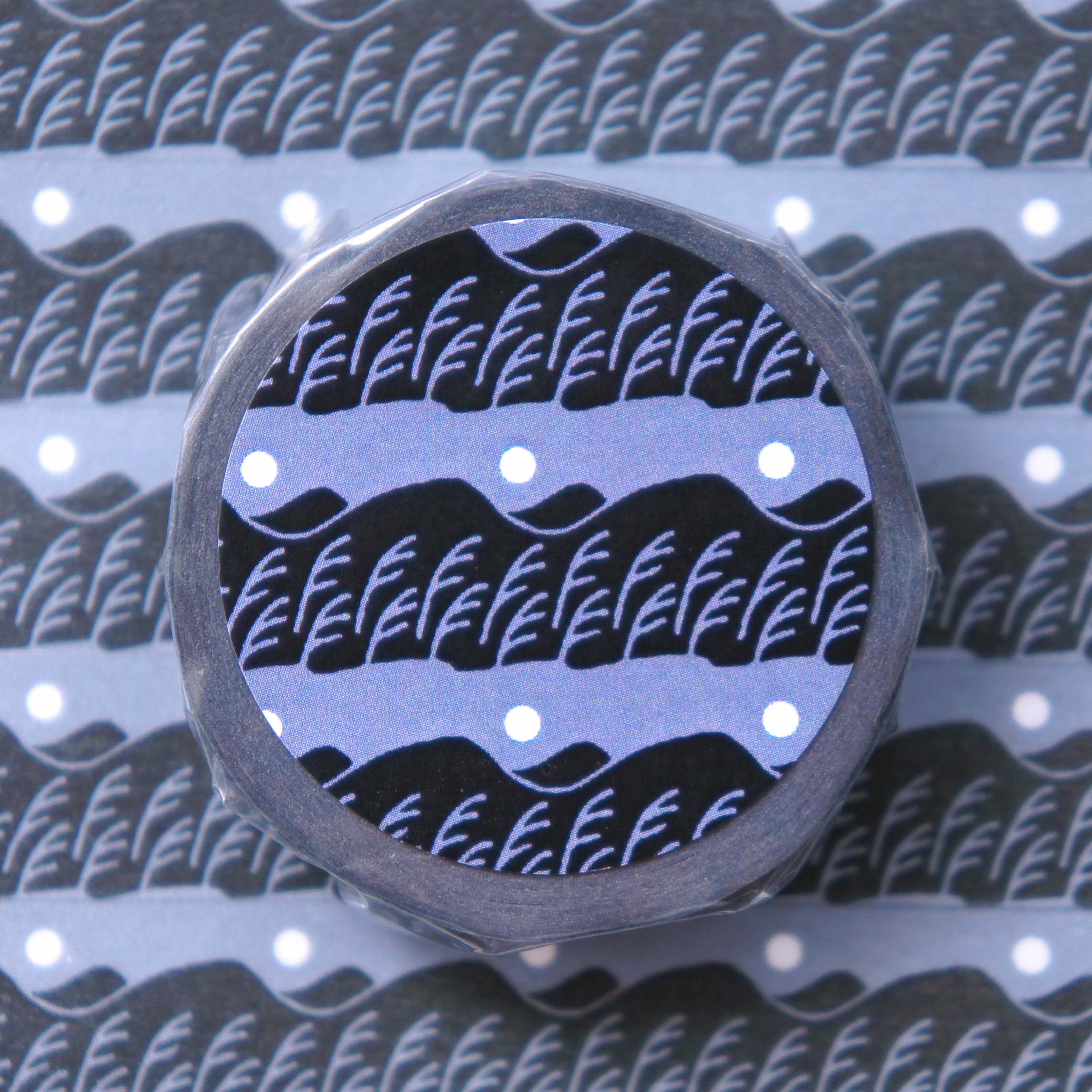 Pattern Masking Tape "Field of silver grasses"