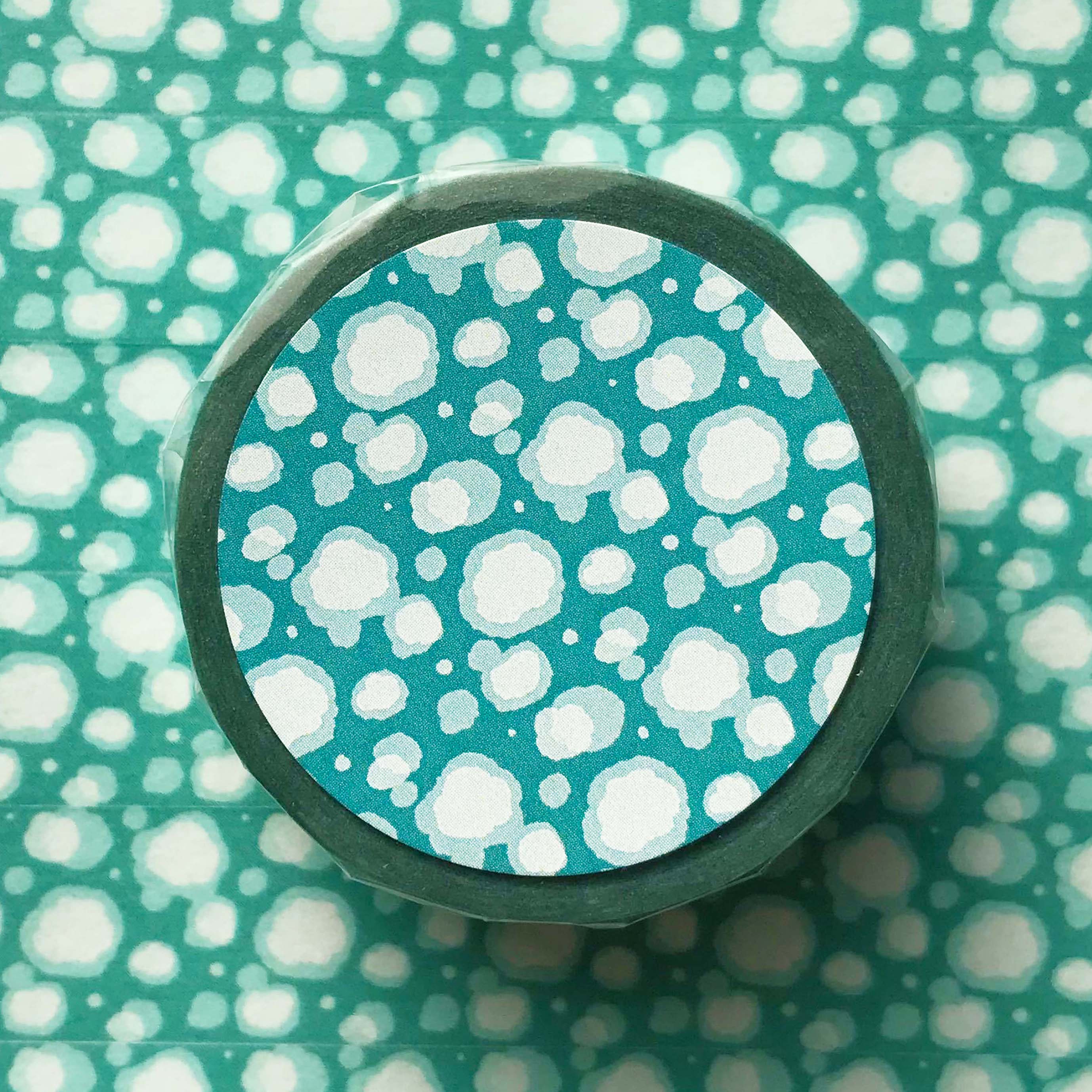 Pattern Masking Tape "Large flakes of snow"