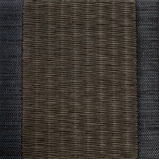 Tatami-Untersetzer in Stahlschwarz