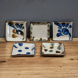 Charger l&#39;image dans la galerie, Small Square Dish Set from Okinawa (4 pieces)