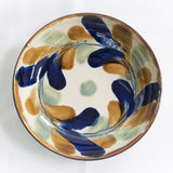 Charger l&#39;image dans la galerie, Arabesques Shallow Pot Tricolored Design