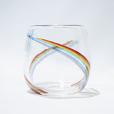 Laden Sie das Bild im Galerie-Viewer, Fassförmiges Glas - Rainbow Series (2er-Set)