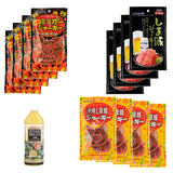 Load image into Gallery viewer, 3 Spicy Jerky Set + Okinawa Shikuwasa