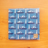 Load image into Gallery viewer, Japanese Boat-Patterned Handkerchief - Minahomi Design