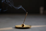 Load image into Gallery viewer, Round Brass Incense Stand – Nousaku